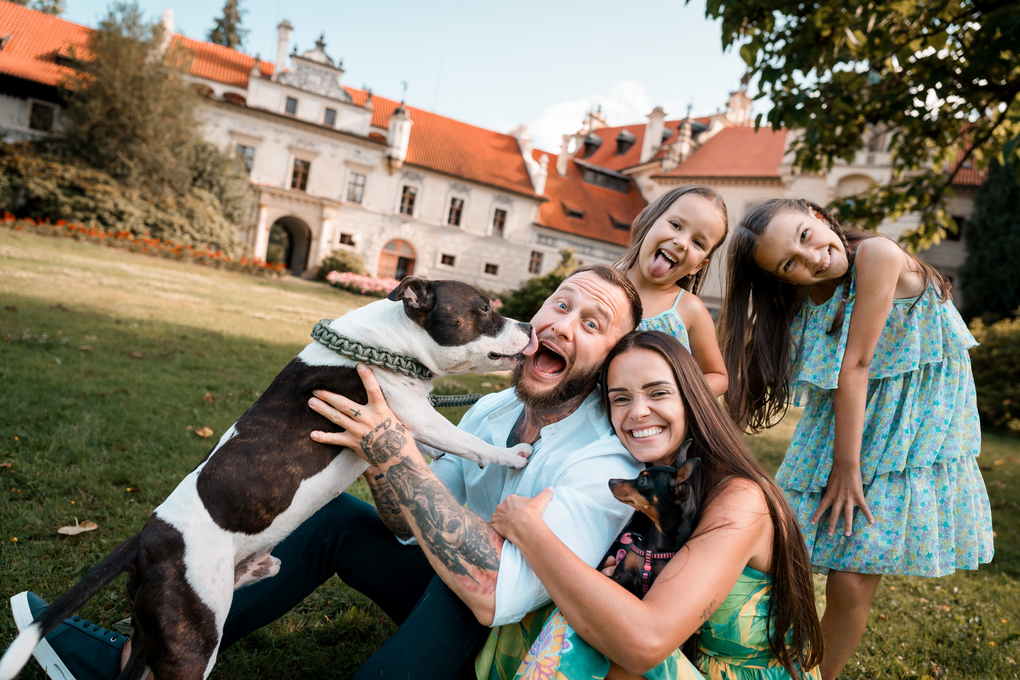 rodinné focení v Průhonickém parku, Rodinné focení, Průhonice-Praha, 2023